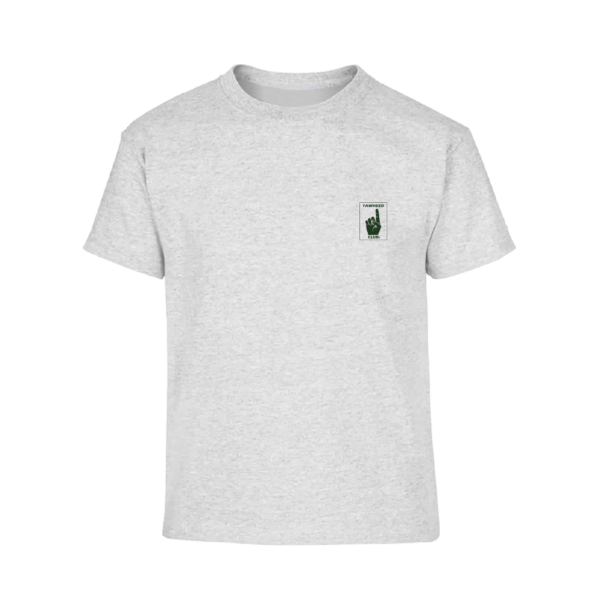 TC Kids Grey Ring Spun Semi-Combed Cotton T-Shirt