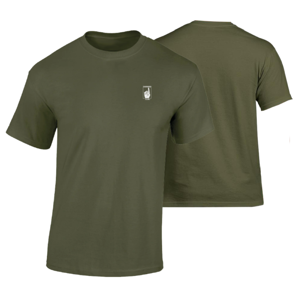 TC Mens Millitary Green Premium Heavy 100% Cotton T-Shirt