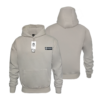 Tawheed Club Mens Designer Black Hoody - Natural Stone